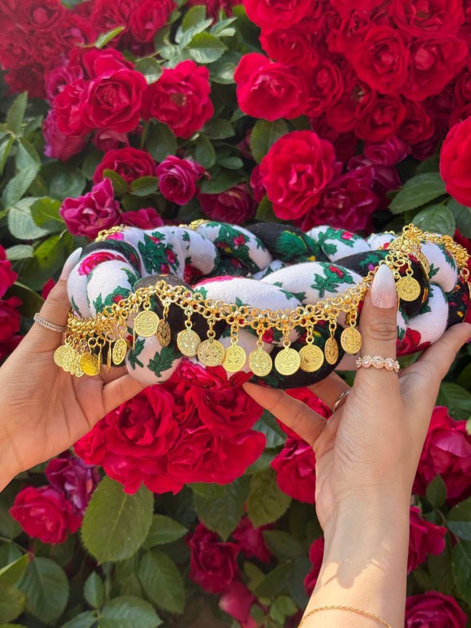 Rose Garden Gold Kurdish Crown