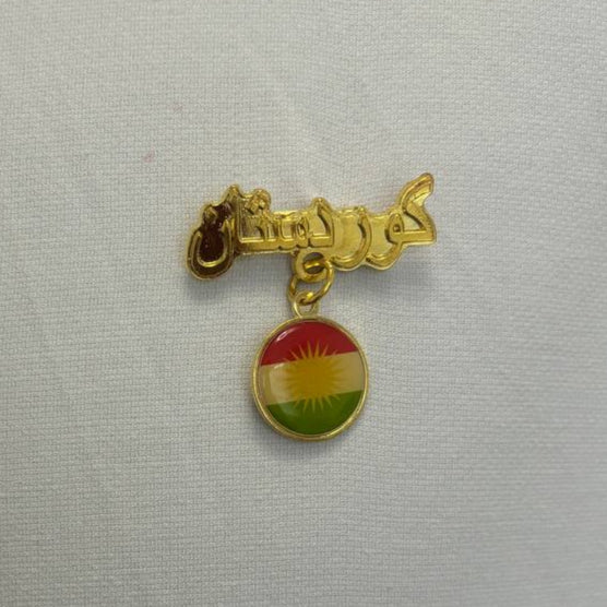 Kurdistan Flag Pin