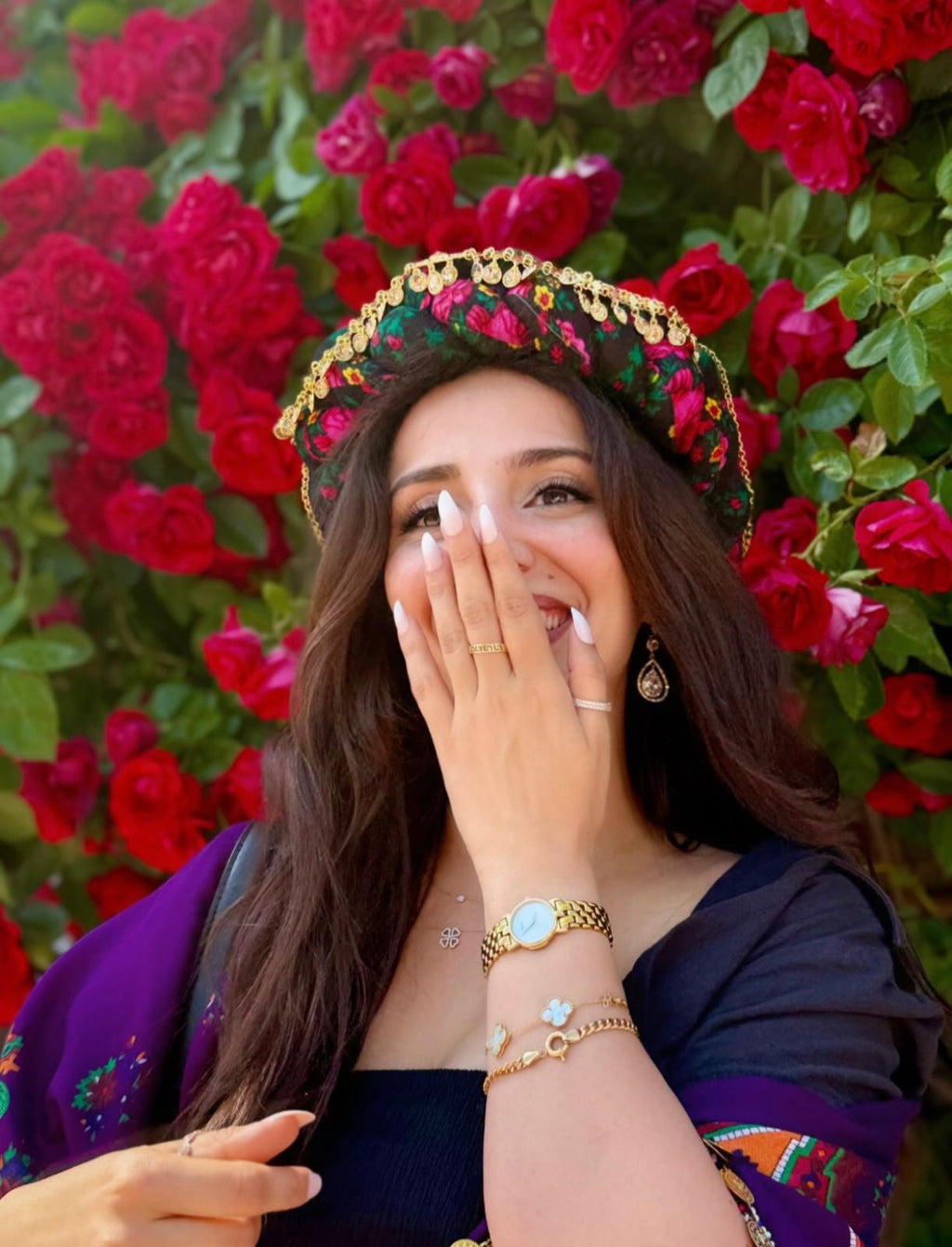 Midnight Rose Kurdish Crown