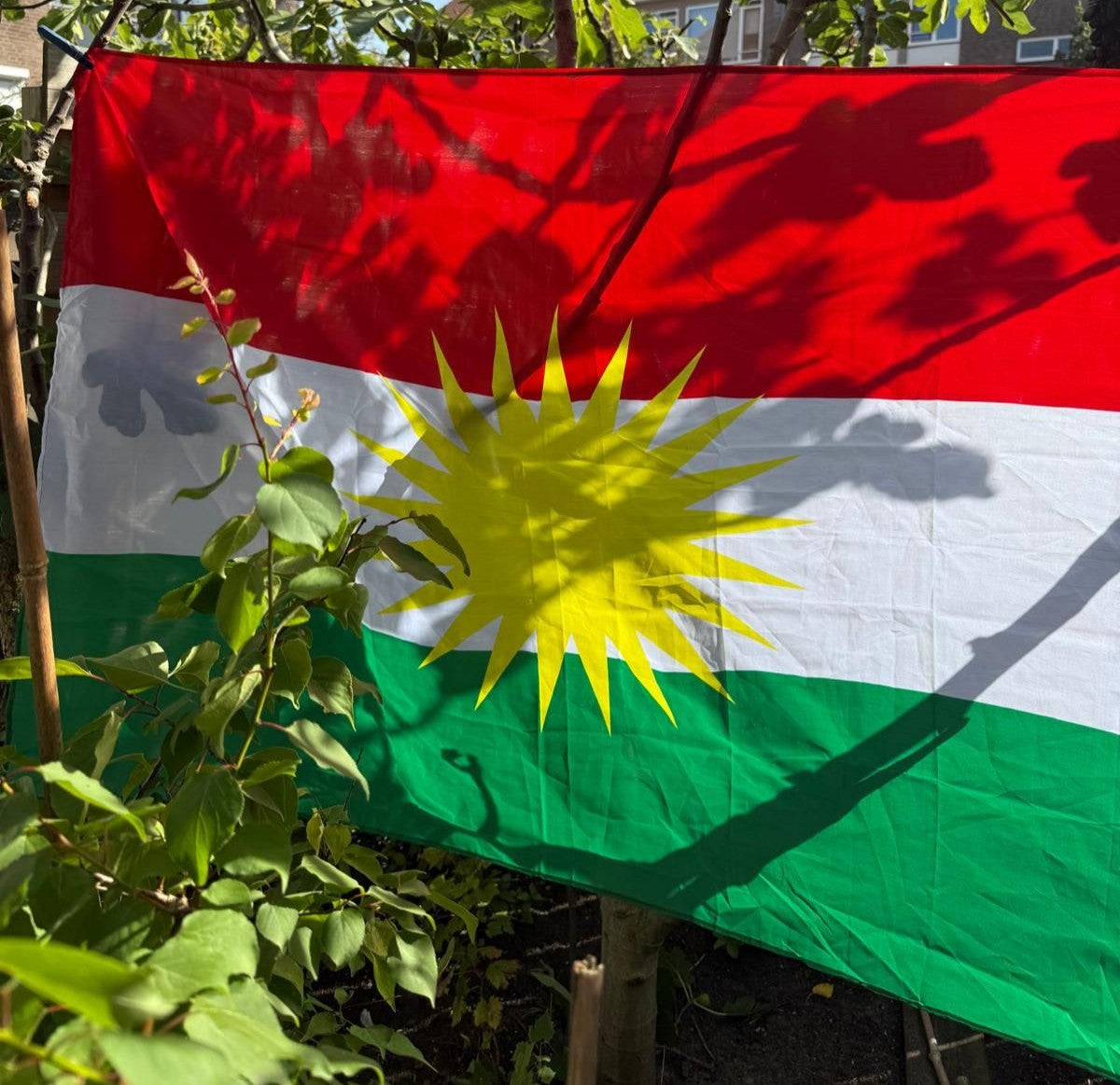 Large Kurdistan Flag