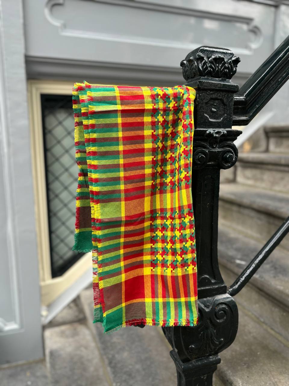 Rojava Heritage Checkered Scarf