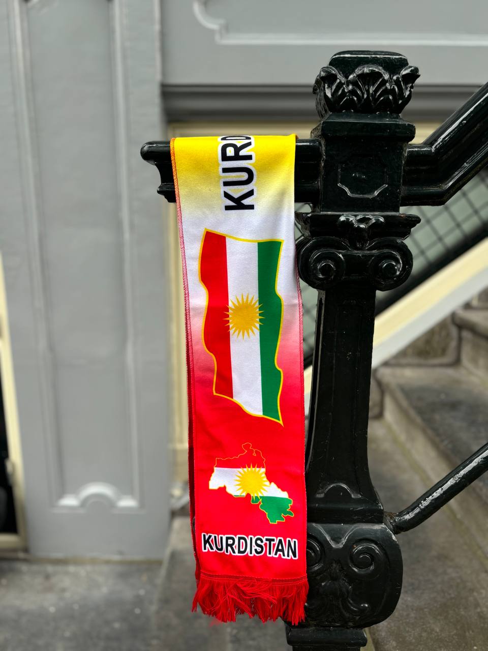 Kurdistan Freedom Flag Scarf