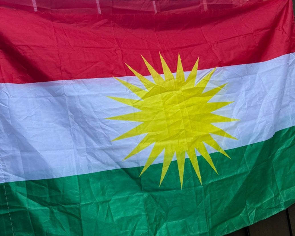 Large Kurdistan Flag